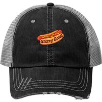 Glizzy Gladiator Trucker Hats Glizzy Gang - Gladiator Gobbler Funny Hot Dog — Casquette de baseball