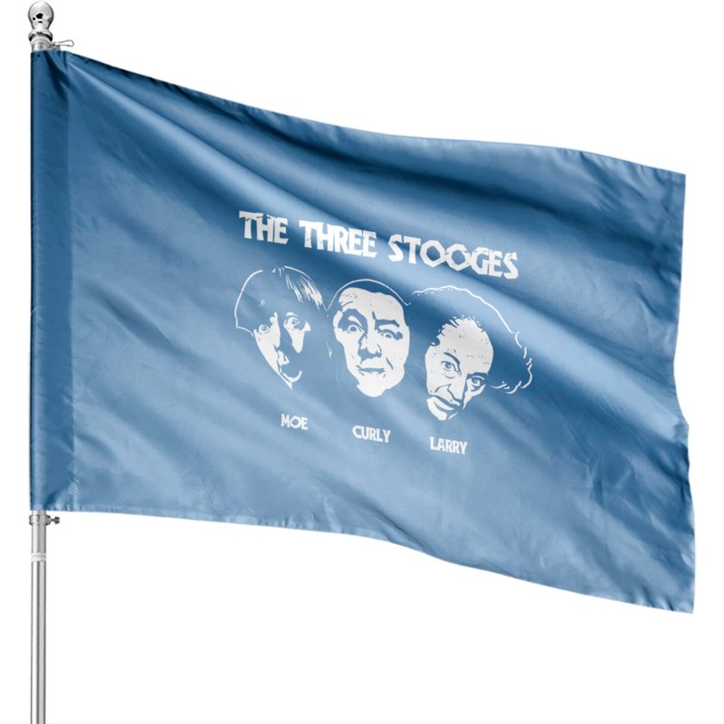 The Three Stooges V2 - The Three Stooges - House Flags — Drapeaux décoratifs
