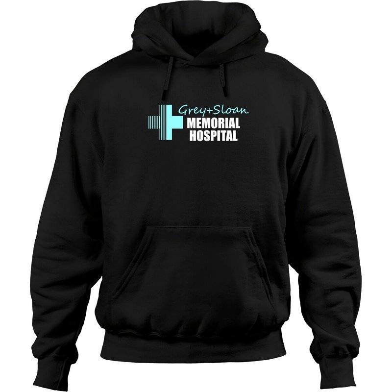 Greys Anatomy Hoodies Grey Sloan Memorial Hospital — Sweats à capuche pour hommes