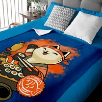 Sushi Master Cat Baby Blankets — Couvertures pour bébé