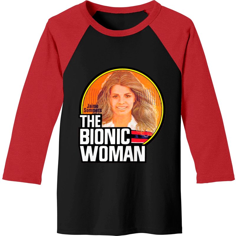 The Bionic Woman - Tv Shows - Baseball Tees — T-shirts pour hommes