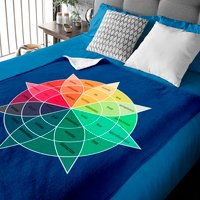 Plutchik's Wheel Of Emotions - Color Wheel Of Emotions - Baby Blankets — Couvertures pour bébé