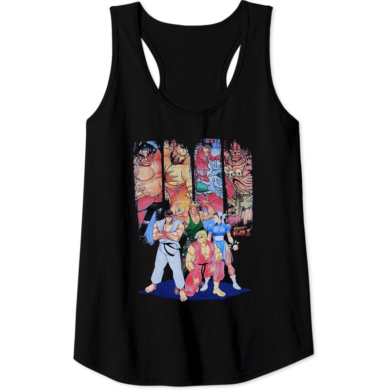 Street Fighter Ii Mens Tank Tops — T-shirts pour hommes