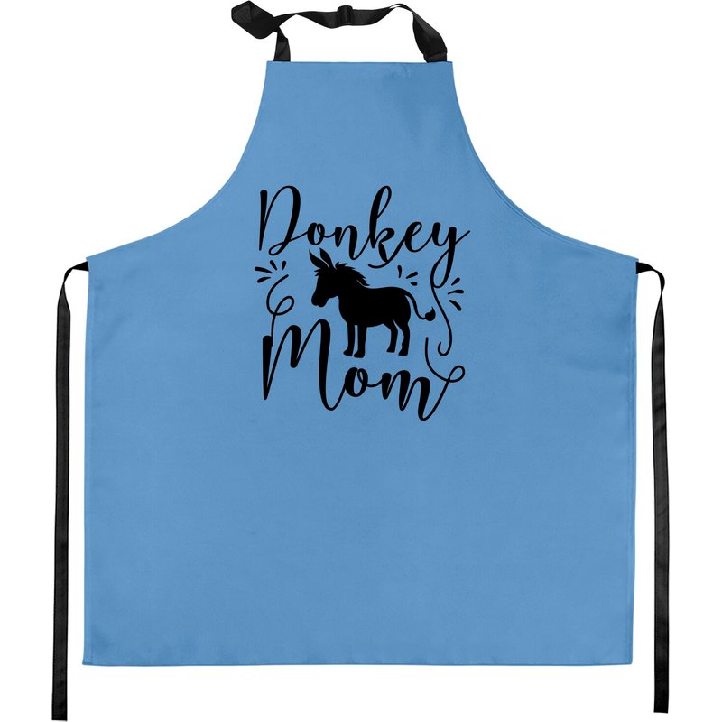 Donkey Mom Mule Farm Animal Cute Donkey Kitchen Aprons