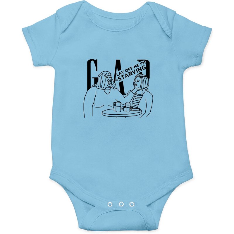 Snl - Gap Girls - Lay Off Me I'm Starving! - Funny - Onesies — Bodys bébé