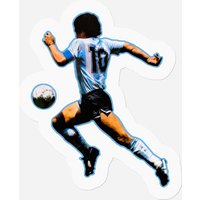 Maradona Running - Diego Maradona - Stickers