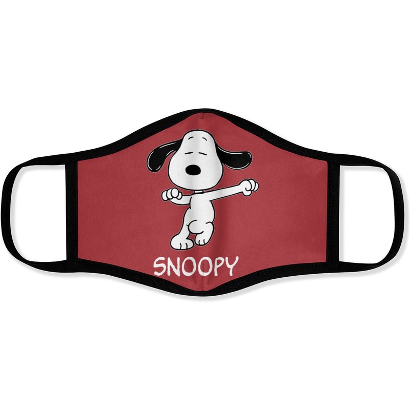 Snoopy Dance Style - Snoopy - Face Masks — Cloth Face Masks