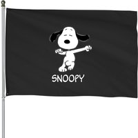 Snoopy Dance Style - Snoopy - House Flags — Drapeaux décoratifs
