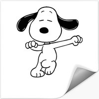 Snoopy Dance Style - Snoopy - Stickers — Stickers & Decals
