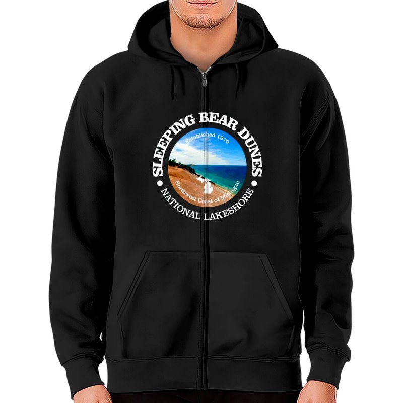 Sleeping Bear Dunes Nl (rd) - Sleeping Bear Dunes - Zip Hoodies
