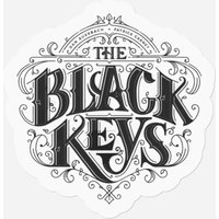 Black Keys Render Simple - The Black Keys - Stickers — Stickers & Decals