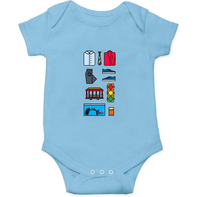 Neighbor Starter Pack - Mr Rogers - Onesies — Bodys bébé