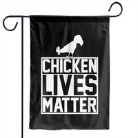 Chicken Lives Matter Farmer Garden Flags — Drapeaux décoratifs