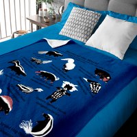 Skunks Of The World: Species Of Mephitidae - Skunk - Baby Blankets — Couvertures pour bébé