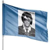 Elvis Presley Mugshot House Flags 2629