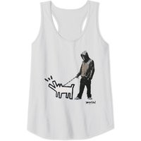 Banksy Haring Dog - Banksy - Tank Tops — Mens T Shirts
