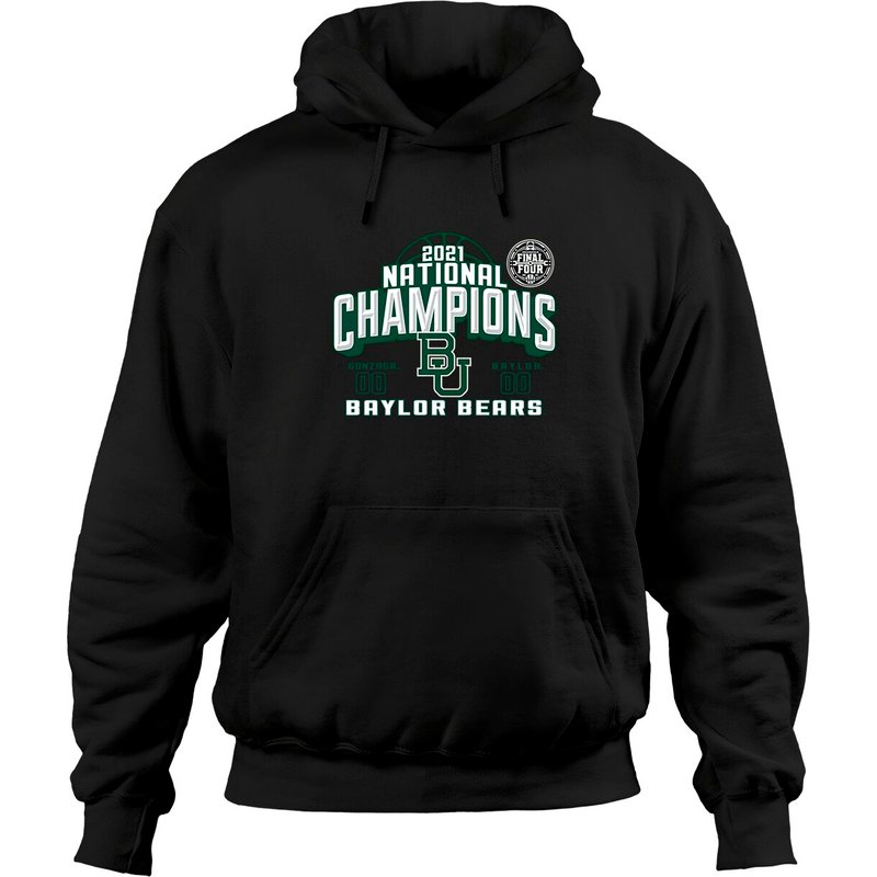 Baylor Bers 2021 Basketball National Champions Hoodies — Sweats à capuche pour hommes