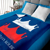 St. Maximilian Kolbe Vision Two Crowns Pure Martyr Baby Blankets — Baby Blankets