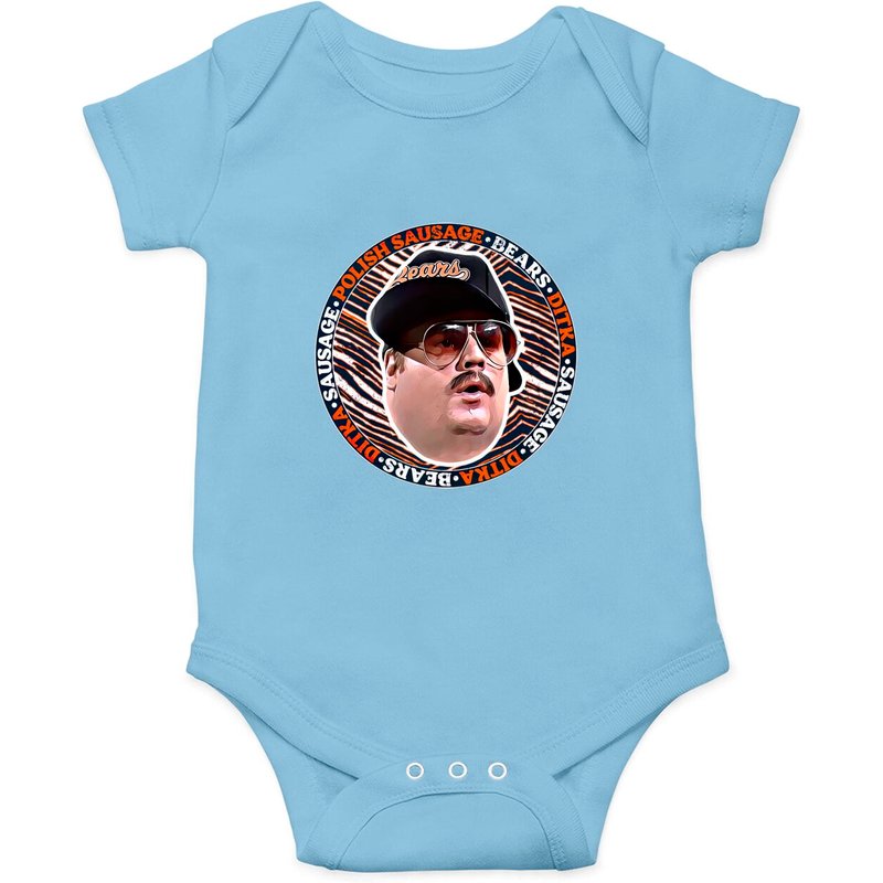 Polish Sausage Bears Ditka Sausage - Chicago - Onesies — Bodys bébé
