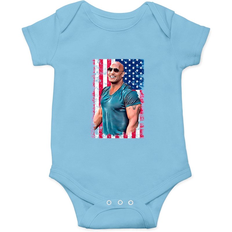 Dwayne The Rock Johnson Onesies — Bodys bébé