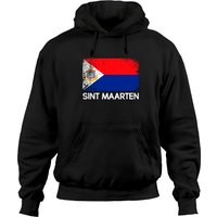 St Maarten Flag Hoodies