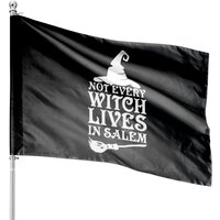 Not Every Witch Lives In Salem Costume House Flags