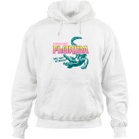 Everglades Florida Travelling Crocodile Alligator Vintage Hoodies