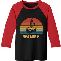 Wwf Panda Jiu-jitsu Vintage - Jiu Jitsu - Baseball Tees
