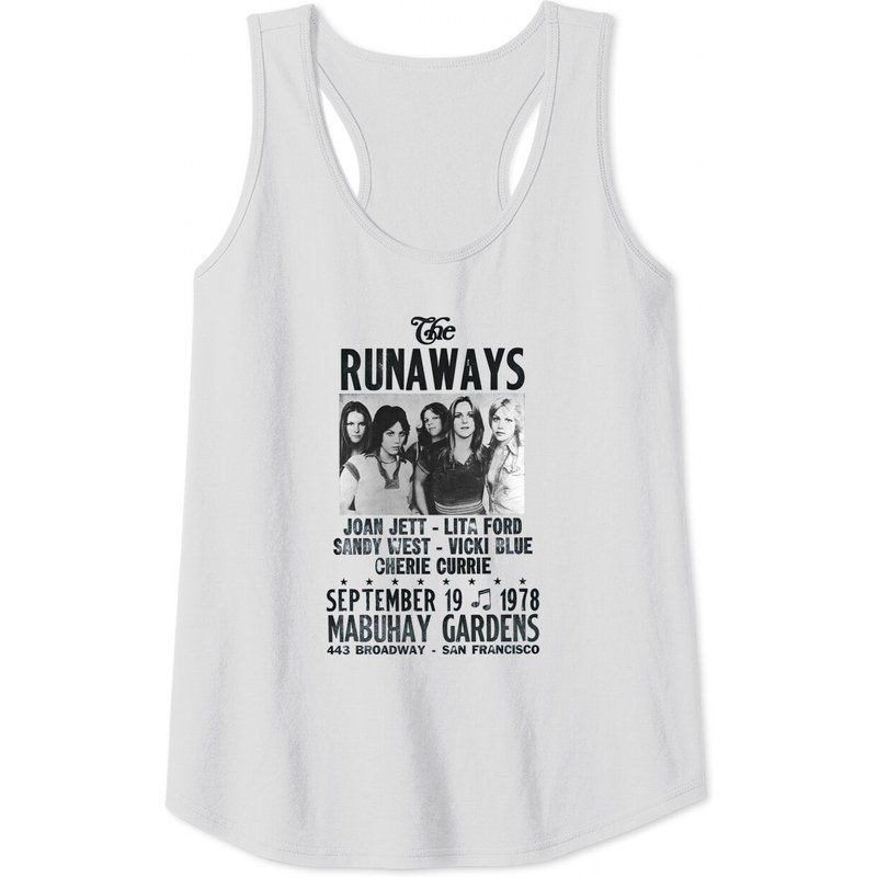 The Runaways Tank Tops, 100% Combed Cotton, Fair Wear Approved Tank Tops — T-shirts pour hommes