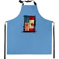Canadian American Flag Kitchen Aprons - Vintage Canada Usa Kitchen Aprons — Kitchen Aprons