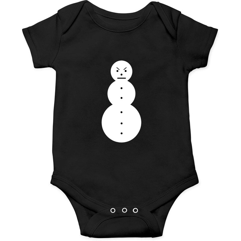 Jeezy Snowman Funny Onesies Onesies — Bodys bébé