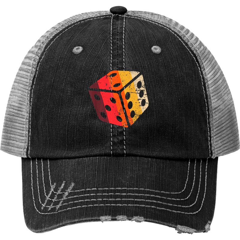 Board Game Dice Geek Nerd Boys Baseball Cap — Casquette de baseball