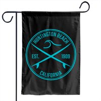 Huntington Beach California Surfer Pullover Garden Flags — Drapeaux décoratifs