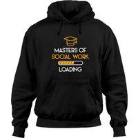 Masters Of Social Work Loading Gift Hoodies — Mens Hoodies