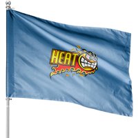 Heat Softball Logo - Heat Softball - House Flags — Drapeaux décoratifs