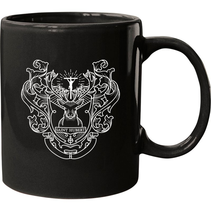 Hubert Hubertus Patron Saint Of Hunters Catholic Men Mugs — Tasses et gobelets