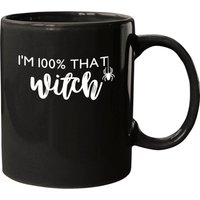 I'm 100% That Witch Women's Halloween Mugs — Mugs & Tumblers
