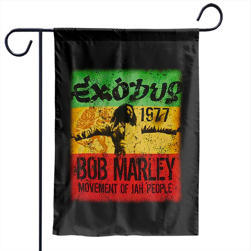 Bob Marley Unisex Garden Flags: Movement