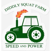 Diddly Squat Farm Green Stickers Gift For Fans, Fo Stickers — Stickers & Decals