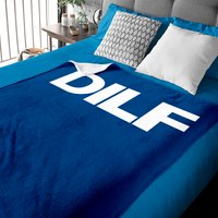 Dilf Dad I'd Like To Fck Humor Baby Blankets