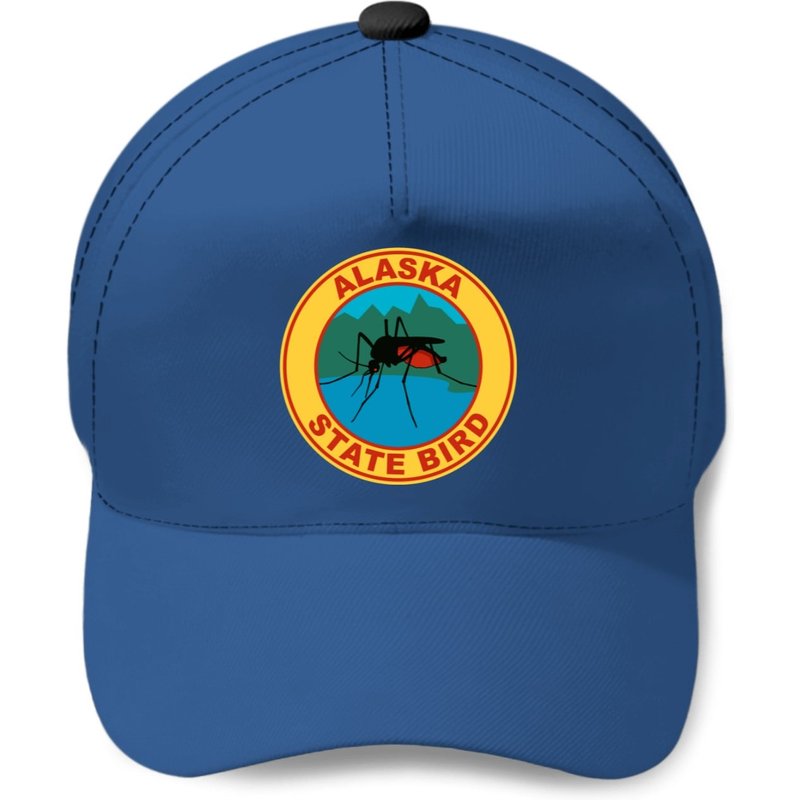 Alaska State Bird Mosquito Baseball Caps — Casquette de baseball