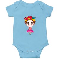 I Love Mexico Frida Kahlo Onesies — Bodys bébé