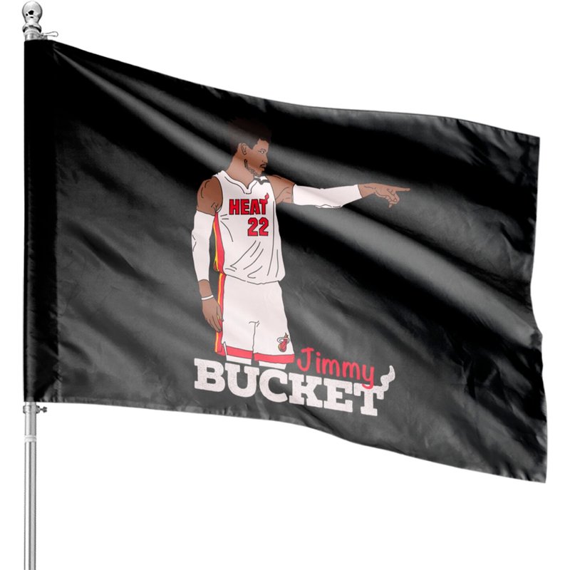 Jimmy Bucket - Jimmy Butler - House Flags — Drapeaux décoratifs