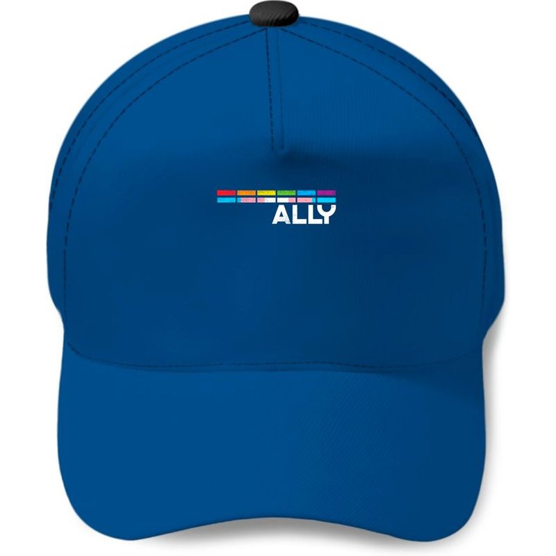 Lgbtq Ally Flag Baseball Cap Lgbt Transgender Ally Transsexual Trans Pride Flag — Casquette de baseball