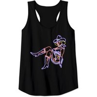Las Vegas Cowgirl Neon Sign - Las Vegas - Tank Tops