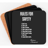 Fnaf Game Safety Rules - Five Nights At Freddys - Coasters