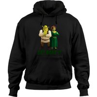 Shrek Fiona & Shrek Get Ogre It Text Poster Hoodies — Sweats à capuche pour hommes