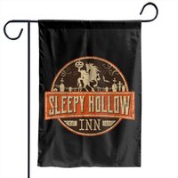 Sleepy Hollow Inn Halloween Garden Flags Headless Horseman Garden Flags