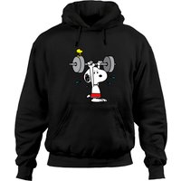 Snoopy Working Out - Snoopy - Hoodies — Sweats à capuche pour hommes