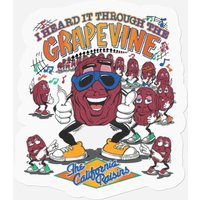 The California Raisins Band Stickers — Stickers & Decals
